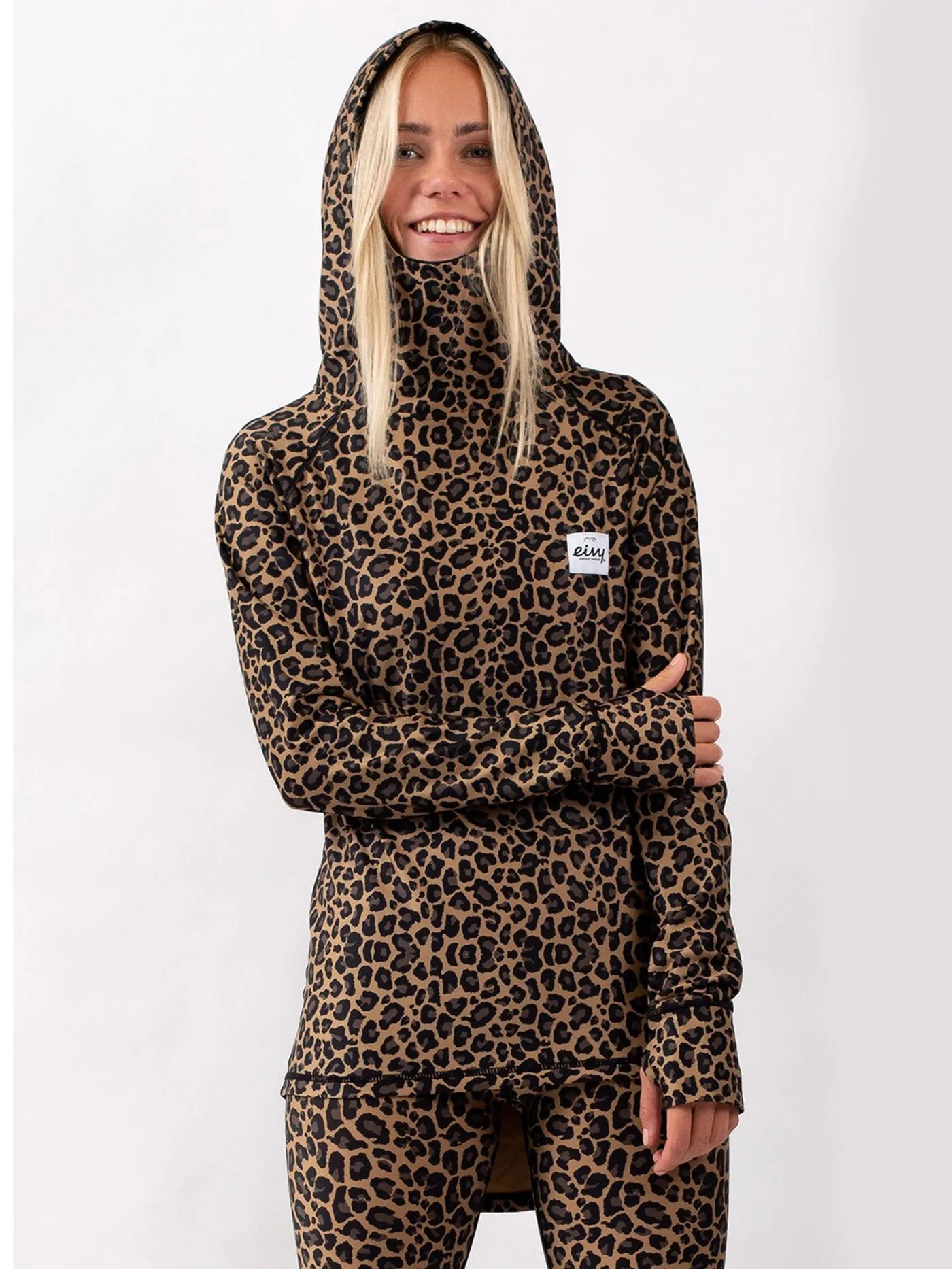 Icecold Hood Leopard Base Layer