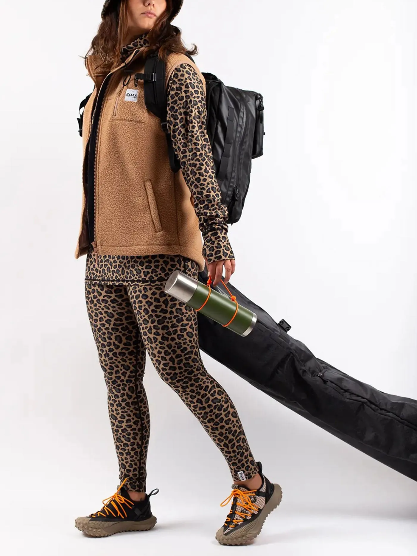 Icecold Hood Leopard Base Layer