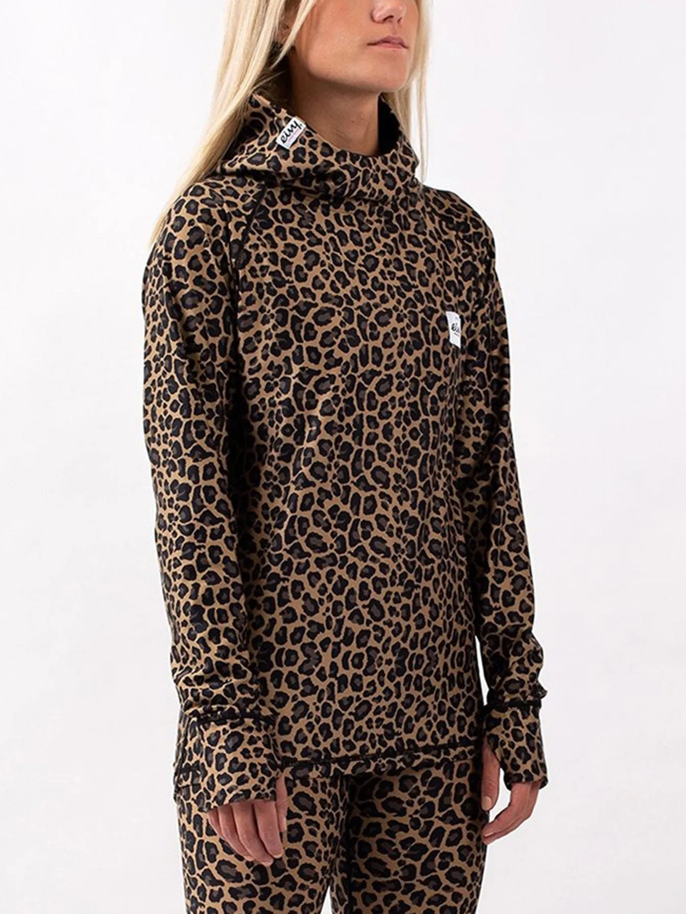 Icecold Hood Leopard Base Layer