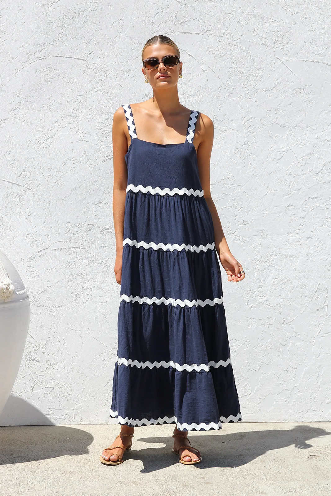 Inari Maxi Dress NAVY