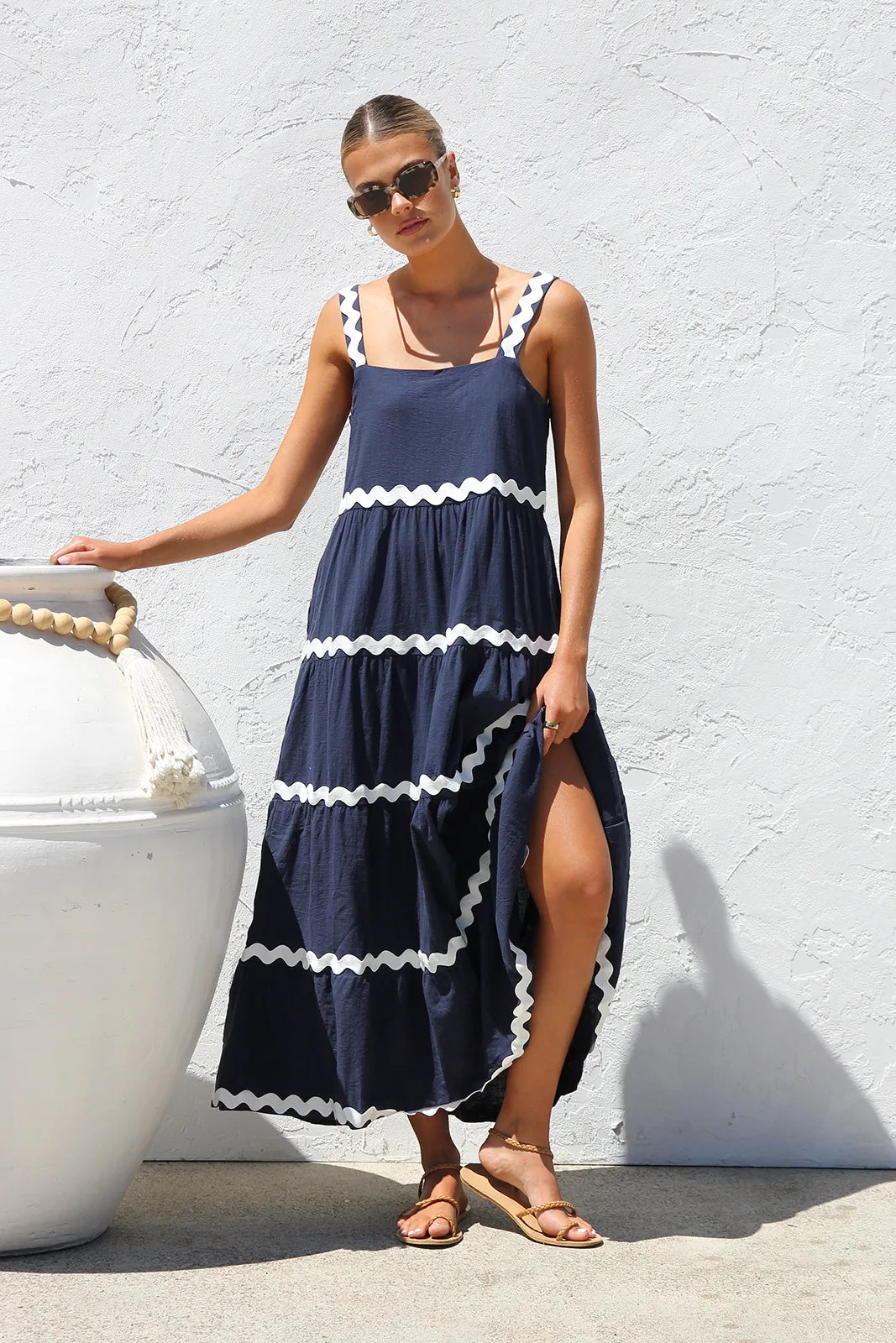 Inari Maxi Dress NAVY