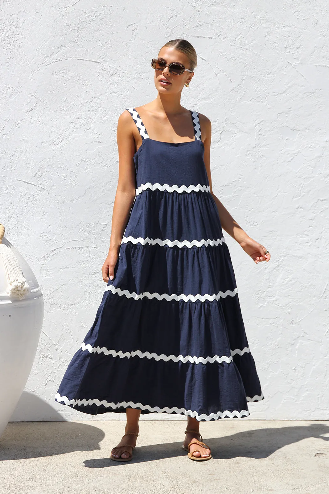 Inari Maxi Dress NAVY