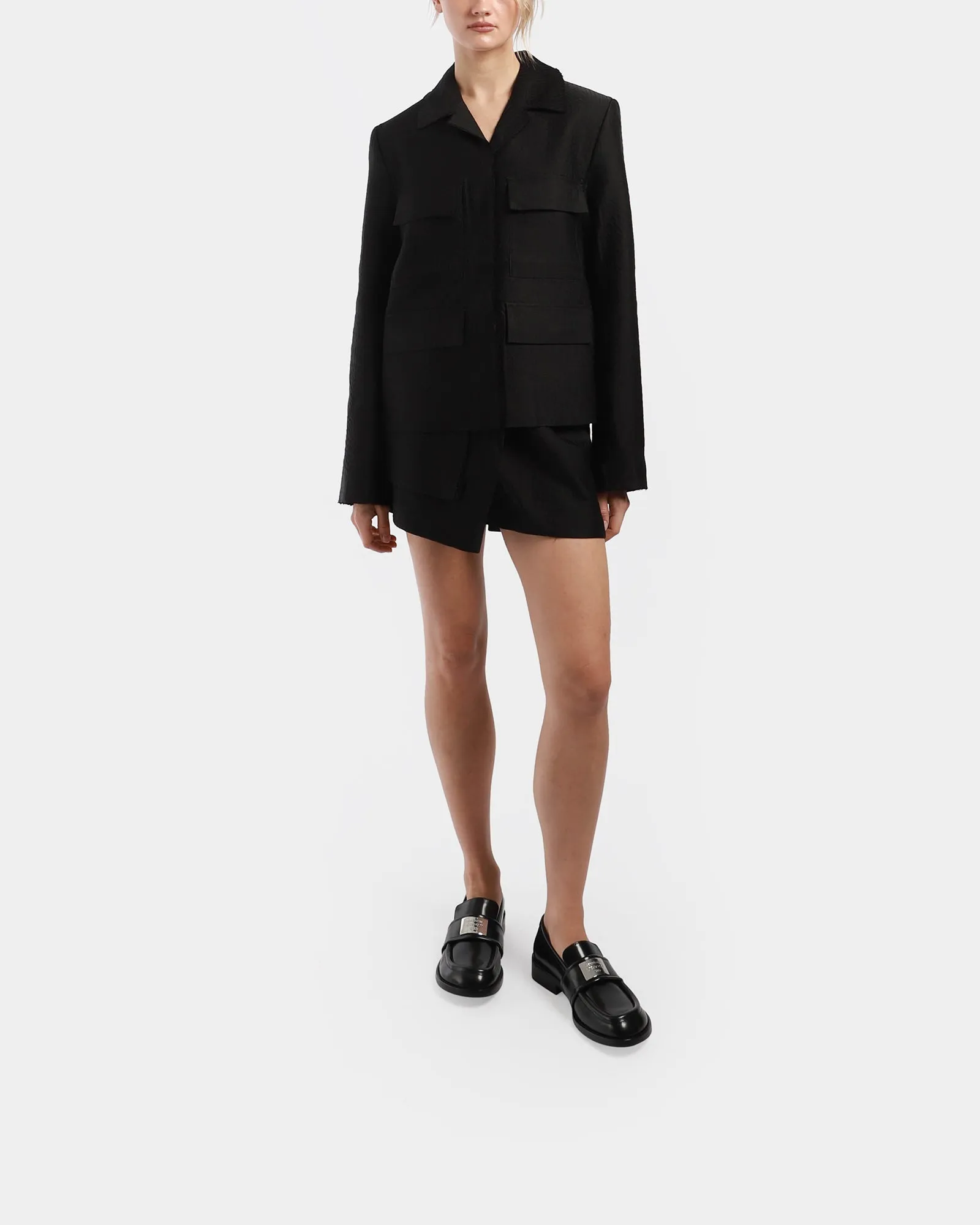 Juba Quilted Cropped Jacket