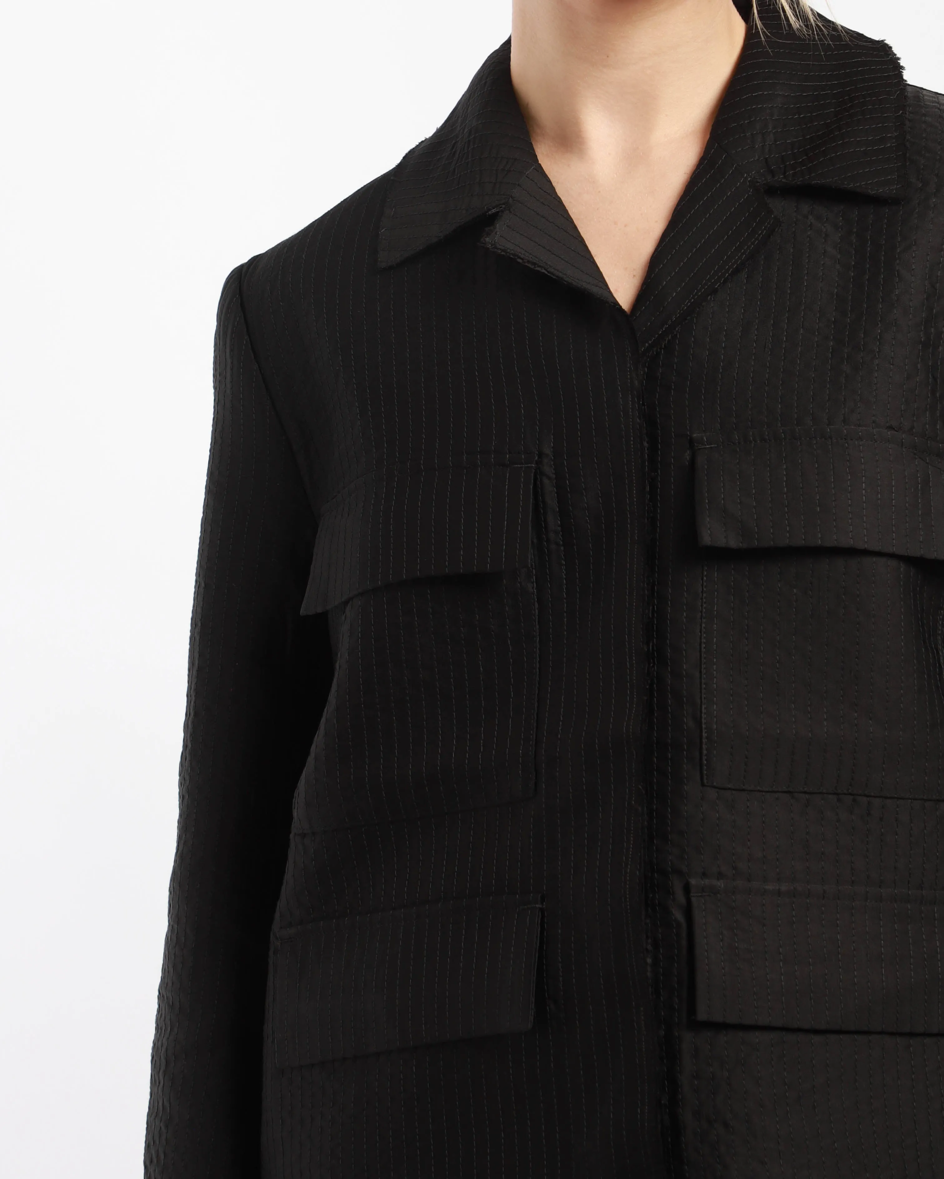 Juba Quilted Cropped Jacket
