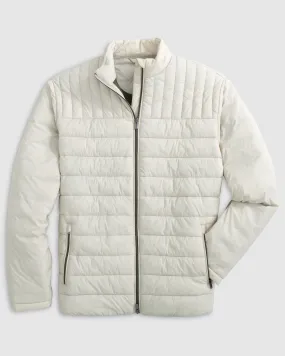 Killington Featherweight Quilted Bomber Jacket- Stone
