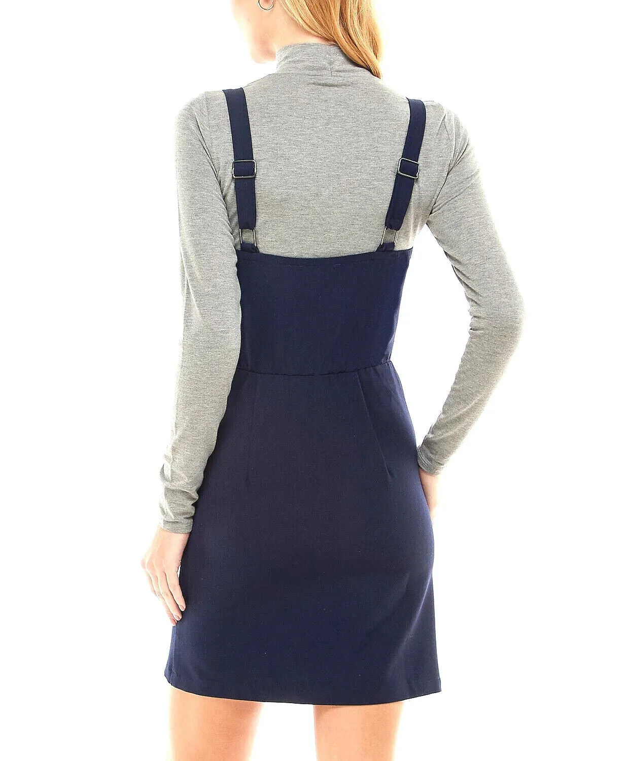 Kingston Grey Juniors' Turtleneck Jumper Bodycon Dress