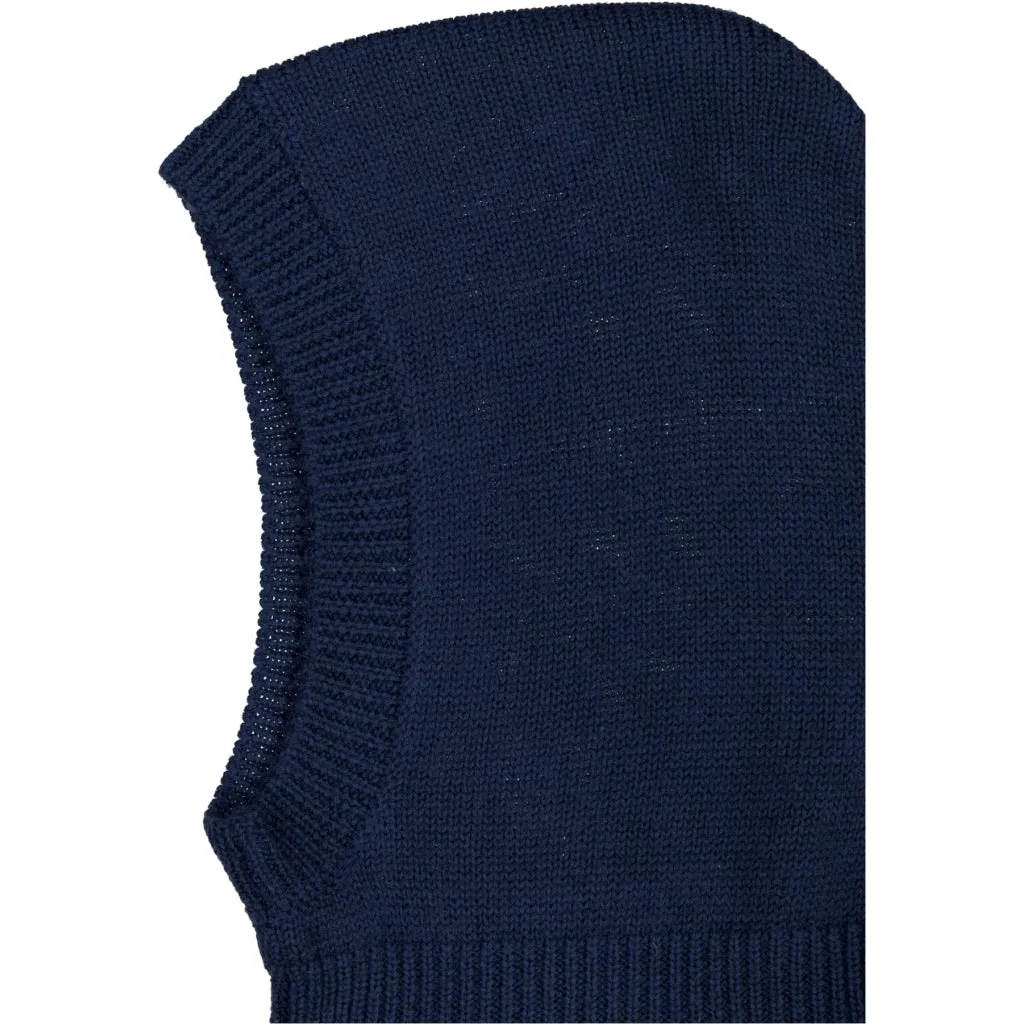 Knitted Balaclava Ello - navy
