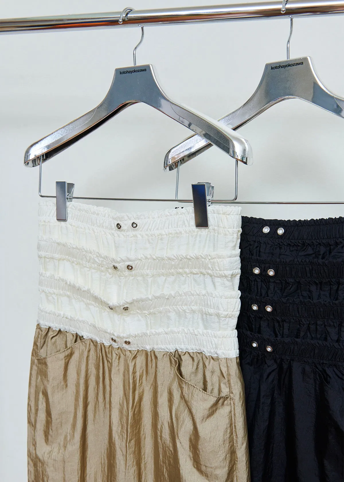 KT20S-SK【Layered slit skirt】