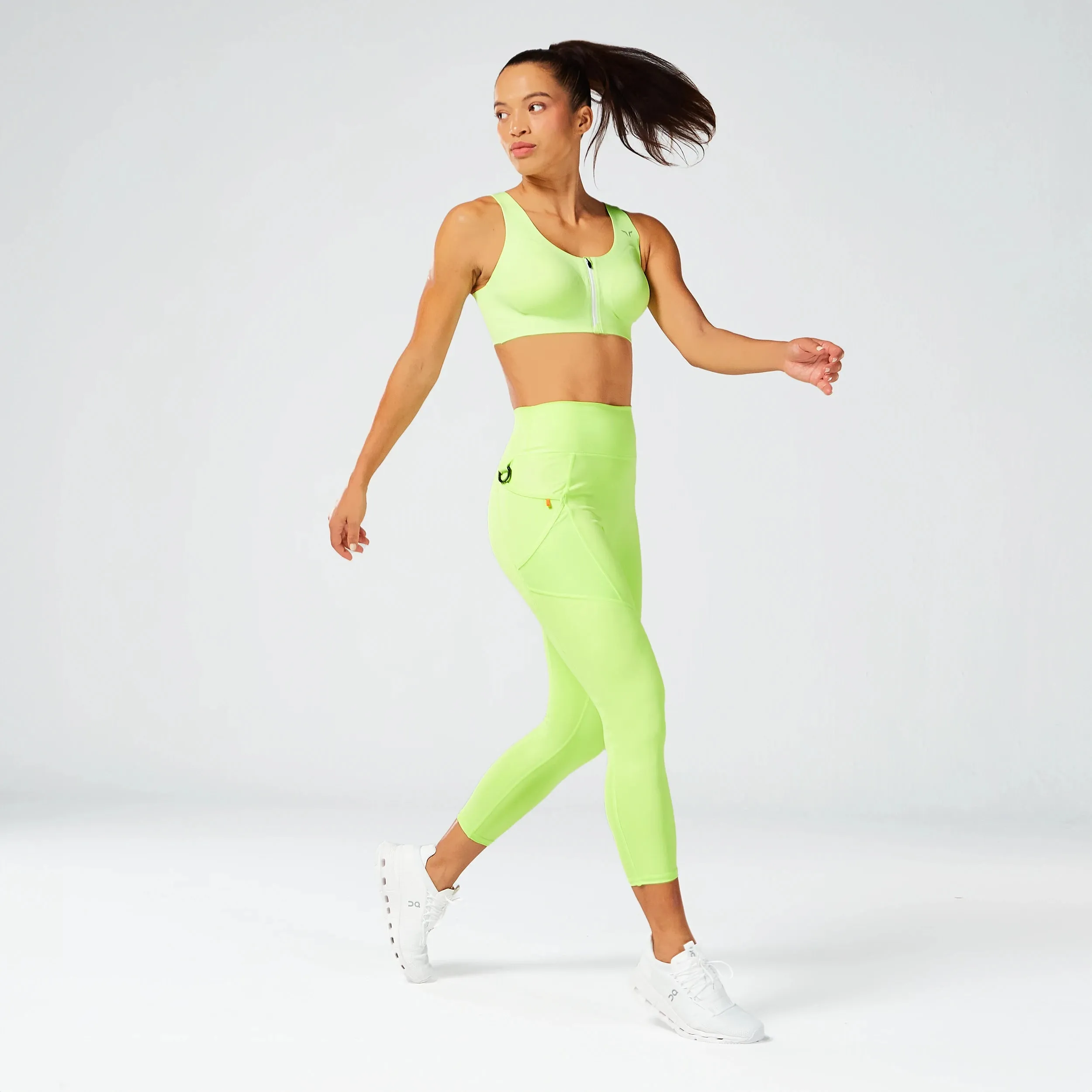 LAB360° Power Leggings 24" - Sharp Green