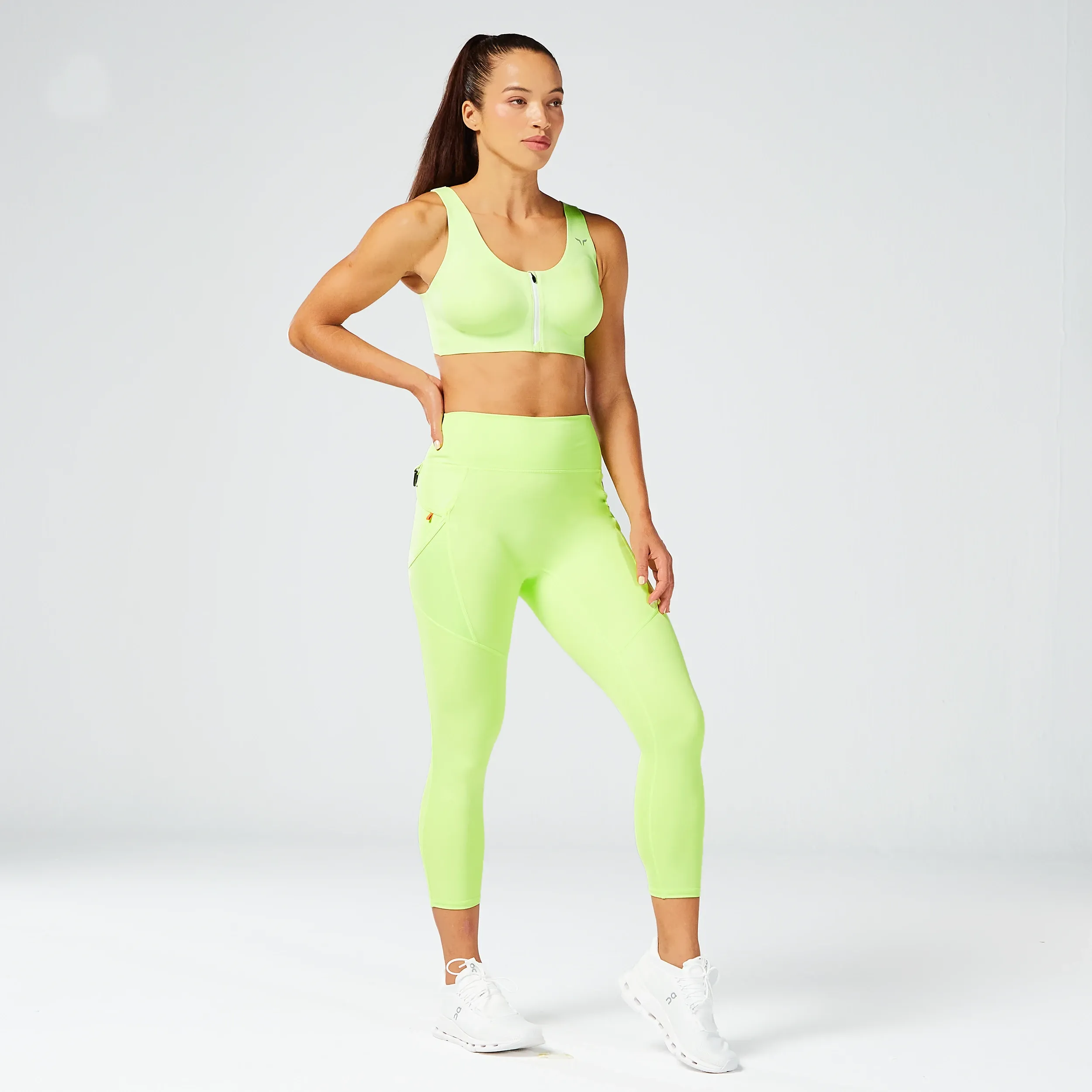 LAB360° Power Leggings 24" - Sharp Green