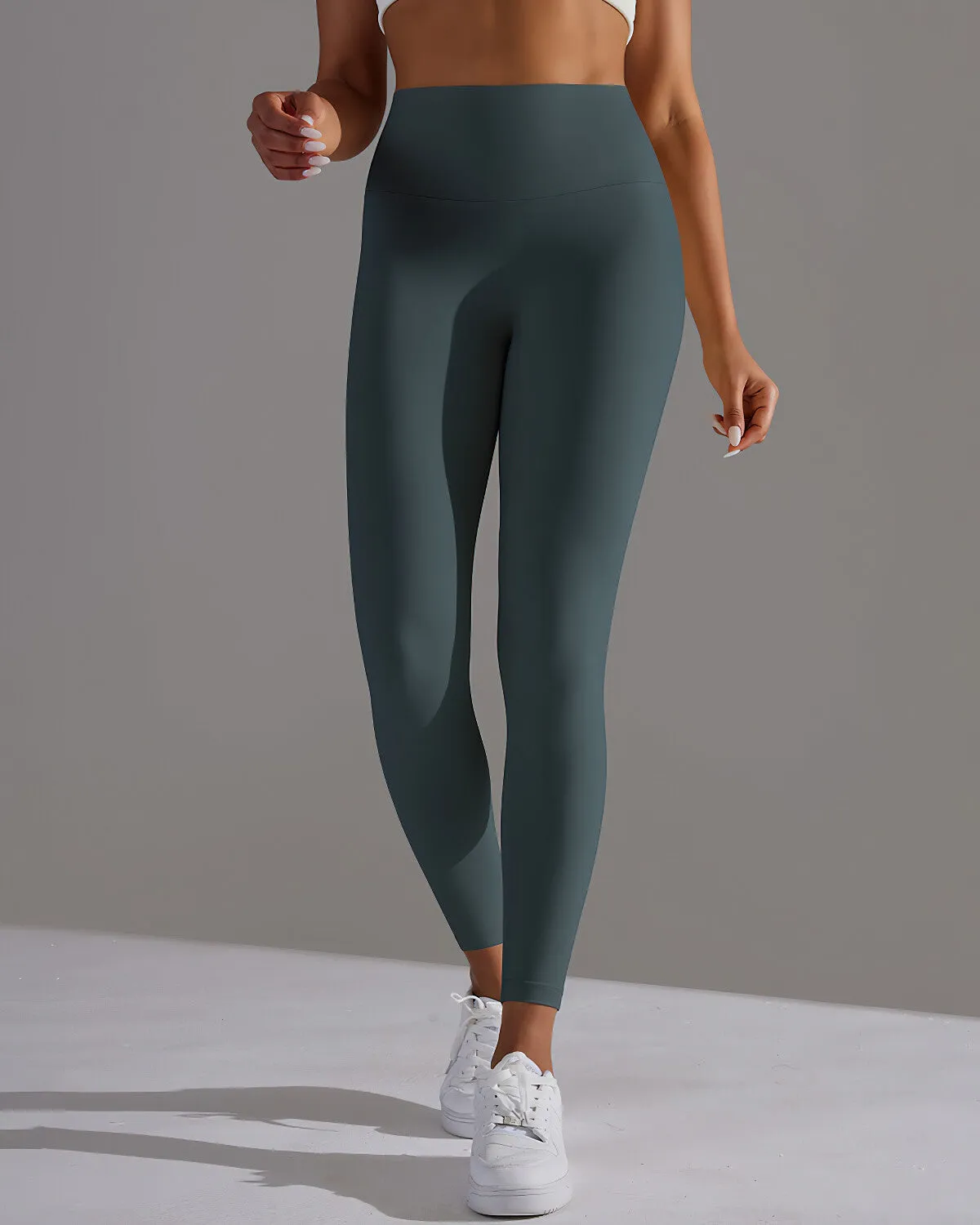 Lara Seamless Leggings - River Bed