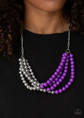 Layer After Layer - Purple Paparazzi Accessories