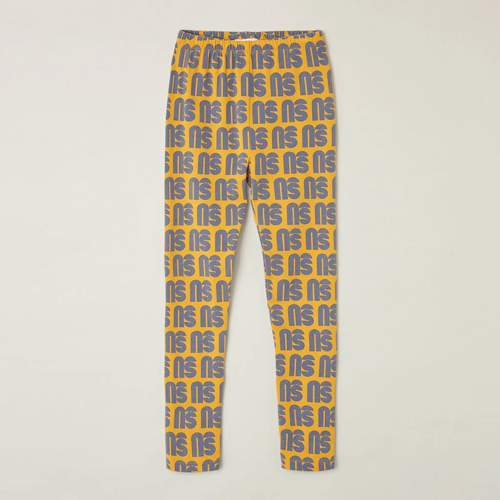 Legging Sunflower Monogram Print