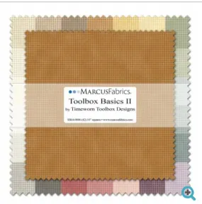 MARCUS FABRICS - TOOLBOX BASICS II BY TIMEWORN TOOLBOX DESIGN (42 10X10 SQUARES)