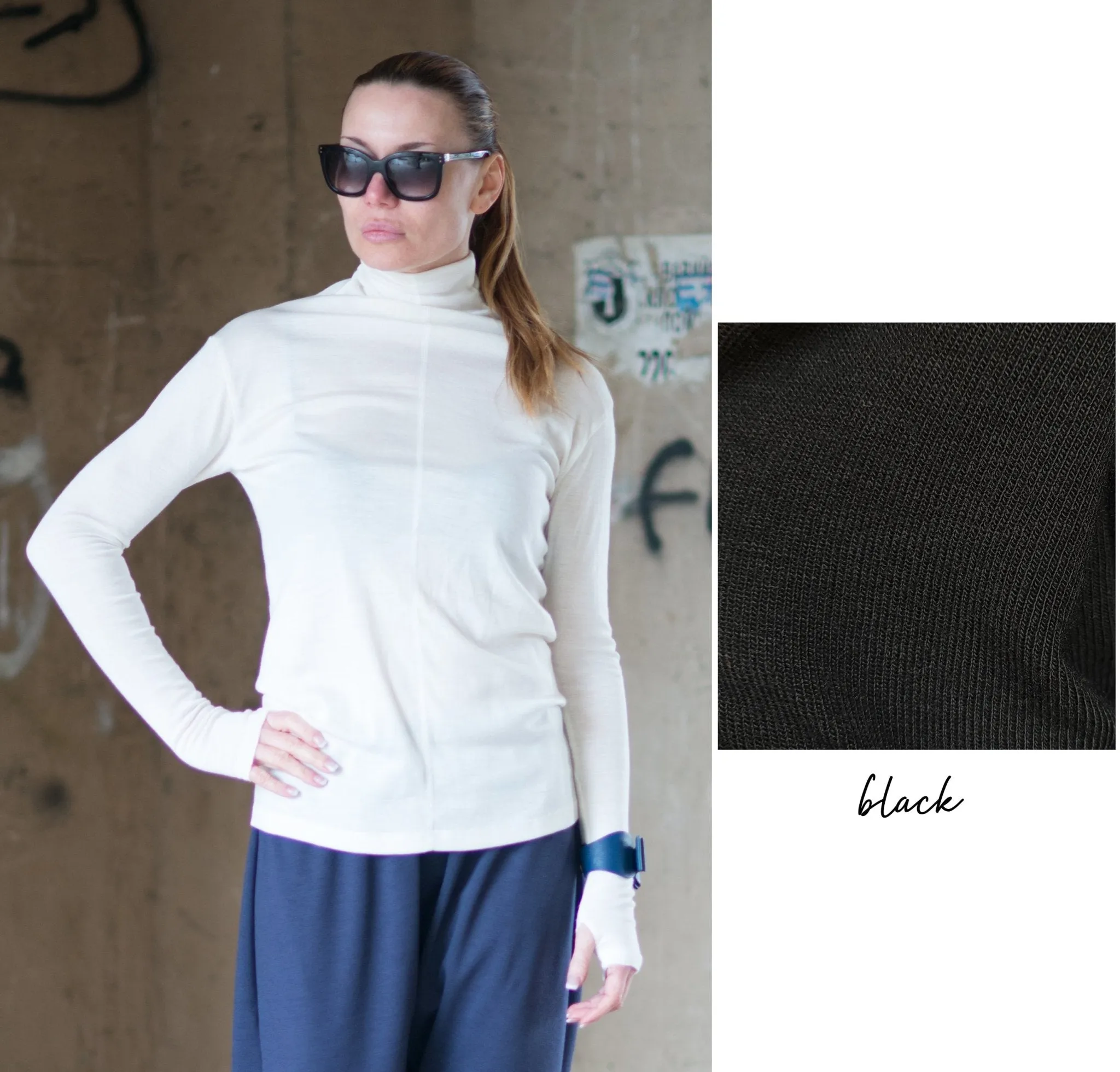 MARGARITA Turtleneck Blouse SALE