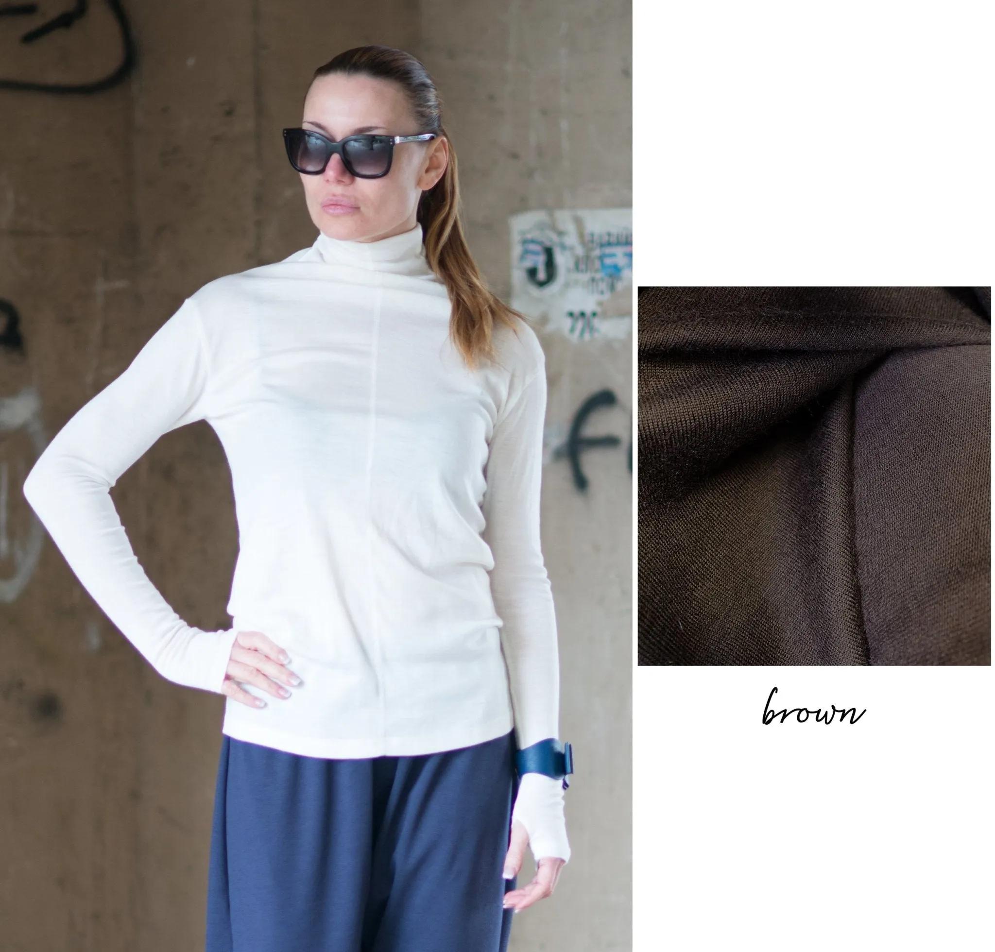MARGARITA Turtleneck Blouse SALE