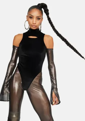 Miranda Bodysuit Mesh Legging Set