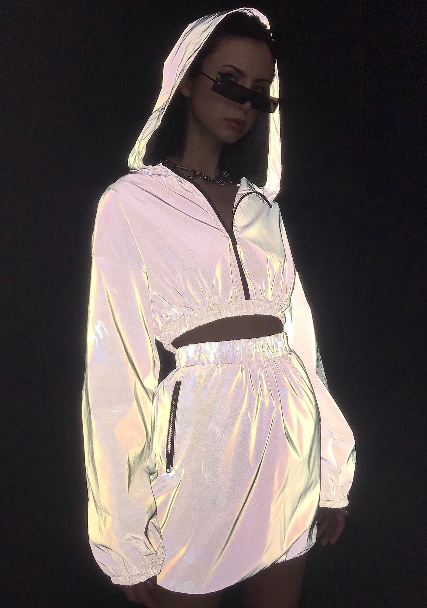 Modern Wave Reflective Jacket