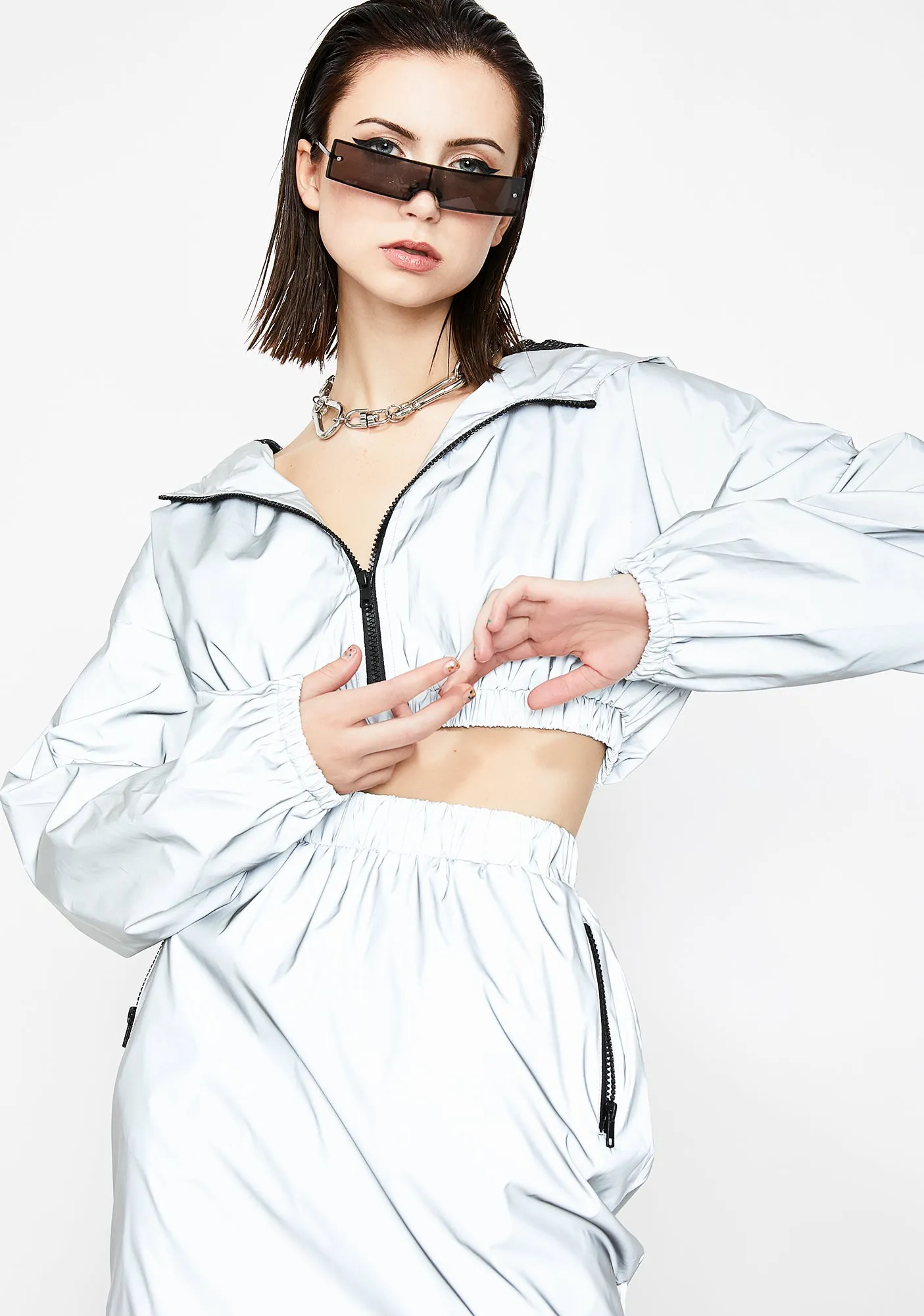 Modern Wave Reflective Jacket