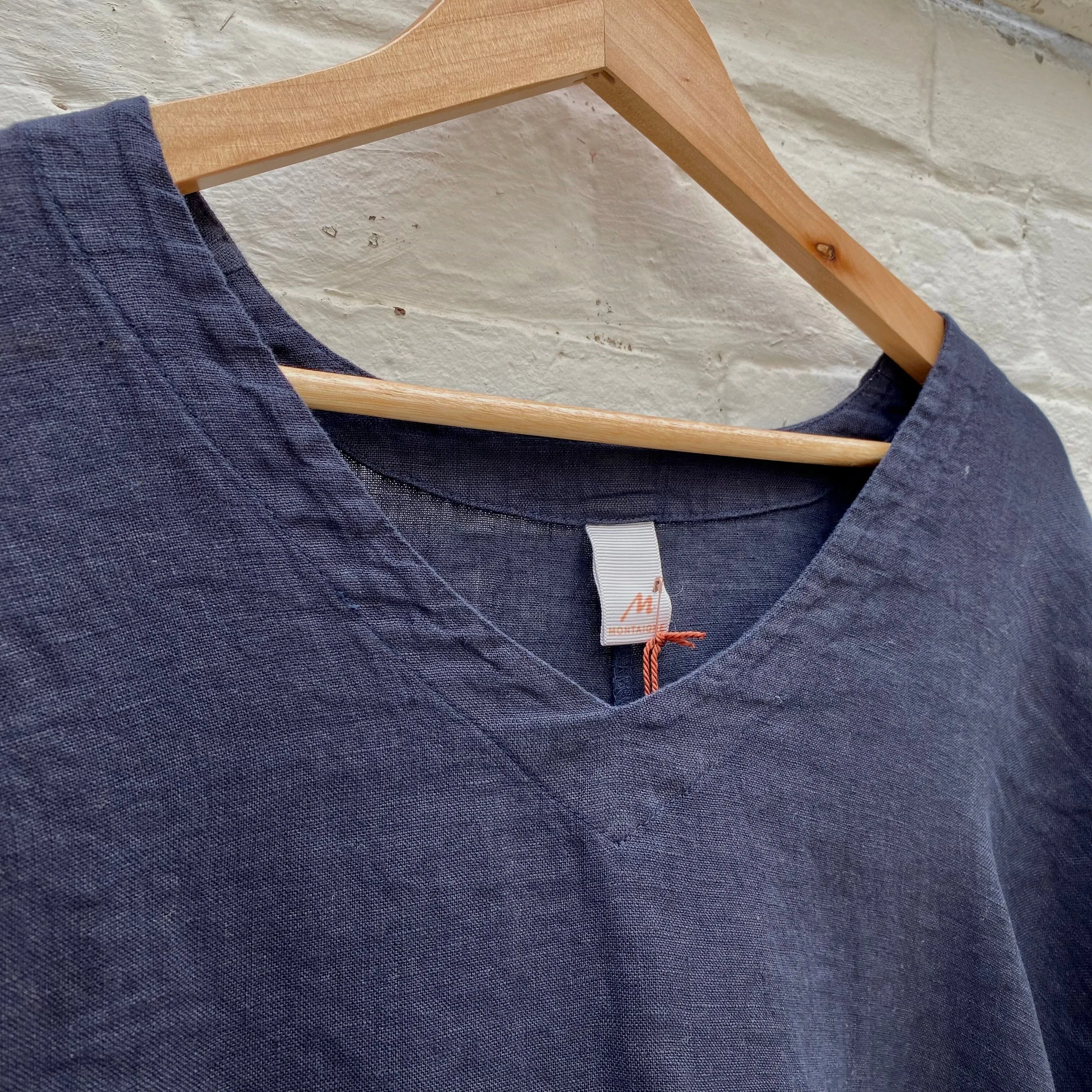 Montaigne Avril Linen V Neck