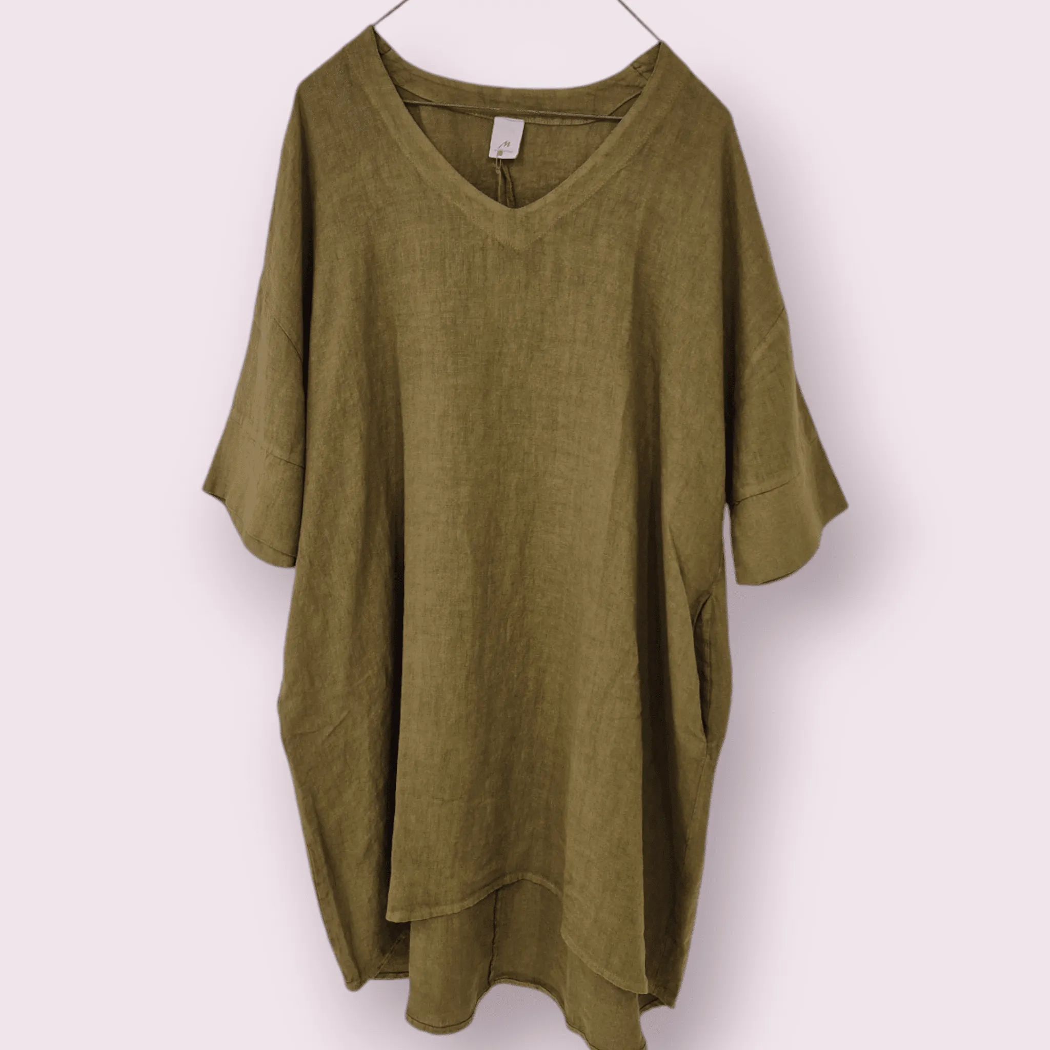 Montaigne Avril Linen V Neck