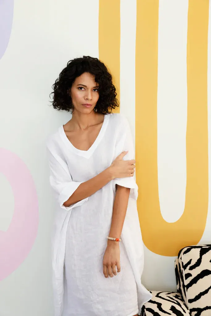 Montaigne Avril Linen V Neck