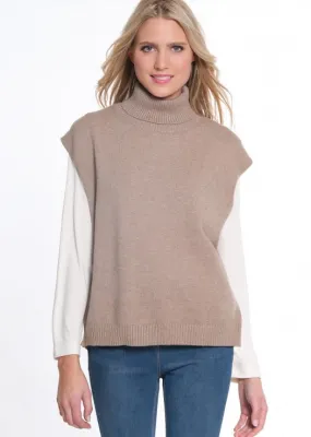 Multiples - Stone Sweater Vest