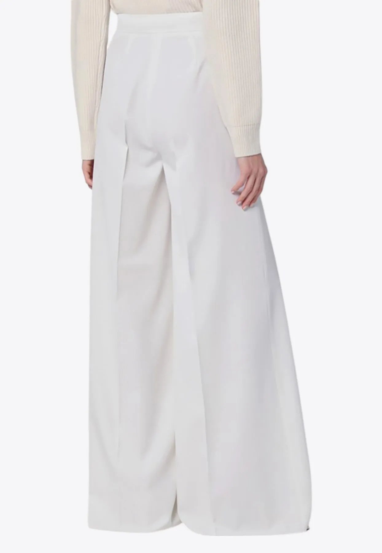 Ninfa Wool Wide-Leg Pants