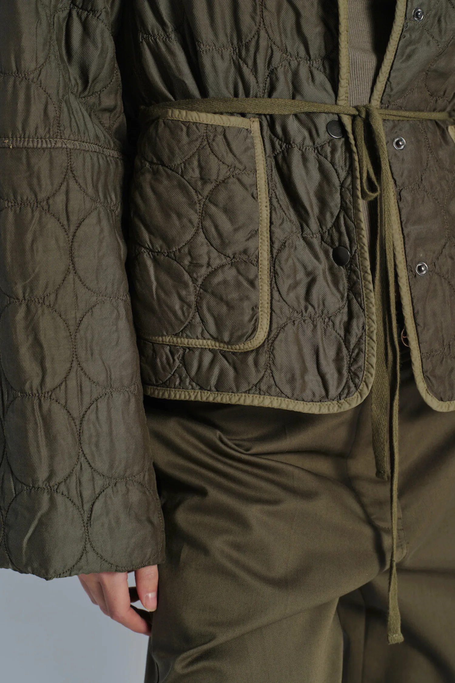 Oliver Quilted Jacket, Olive