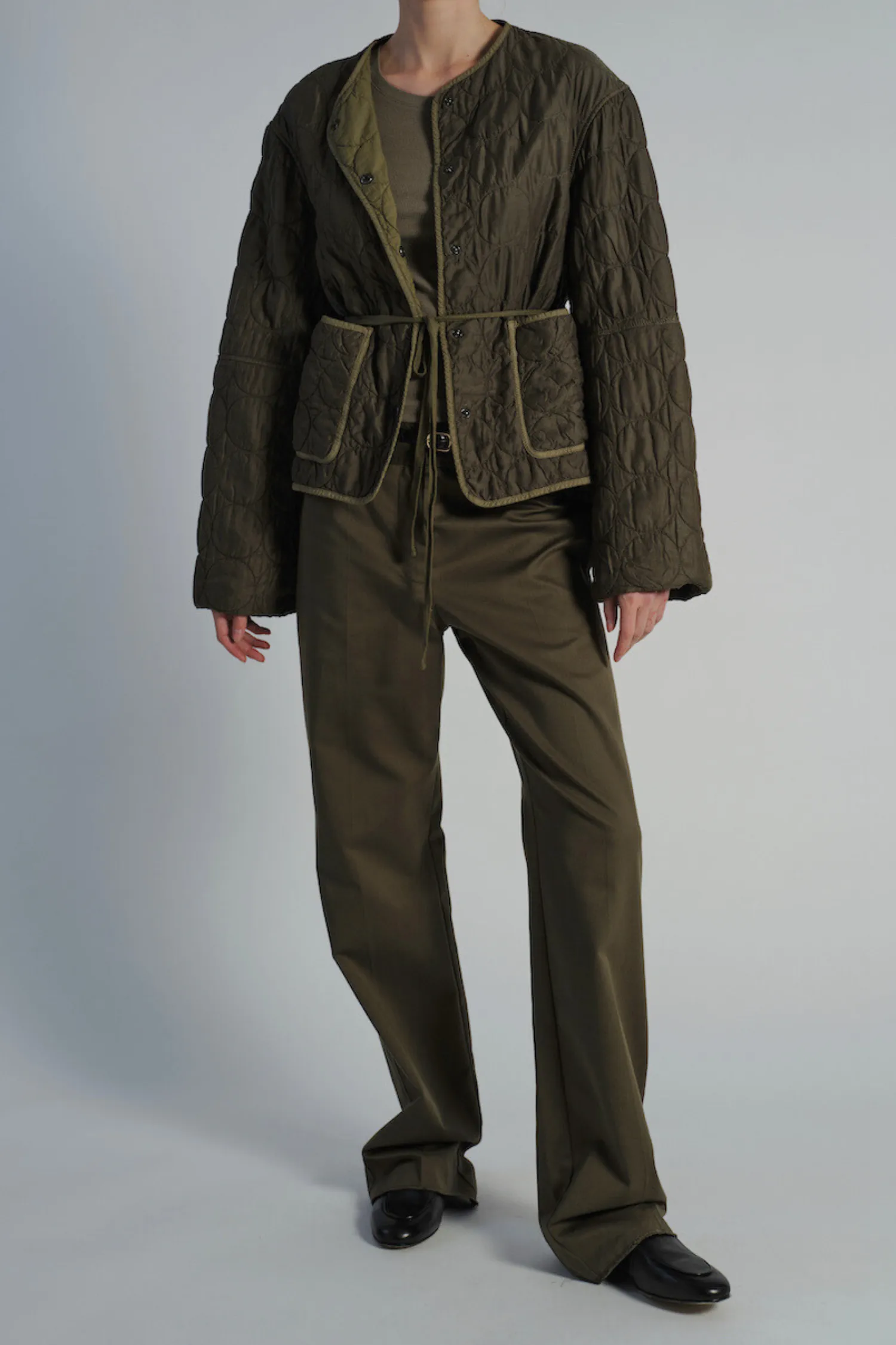 Oliver Quilted Jacket, Olive