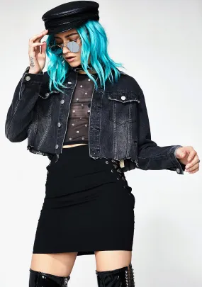 Overcast Cut-Off Denim Jacket