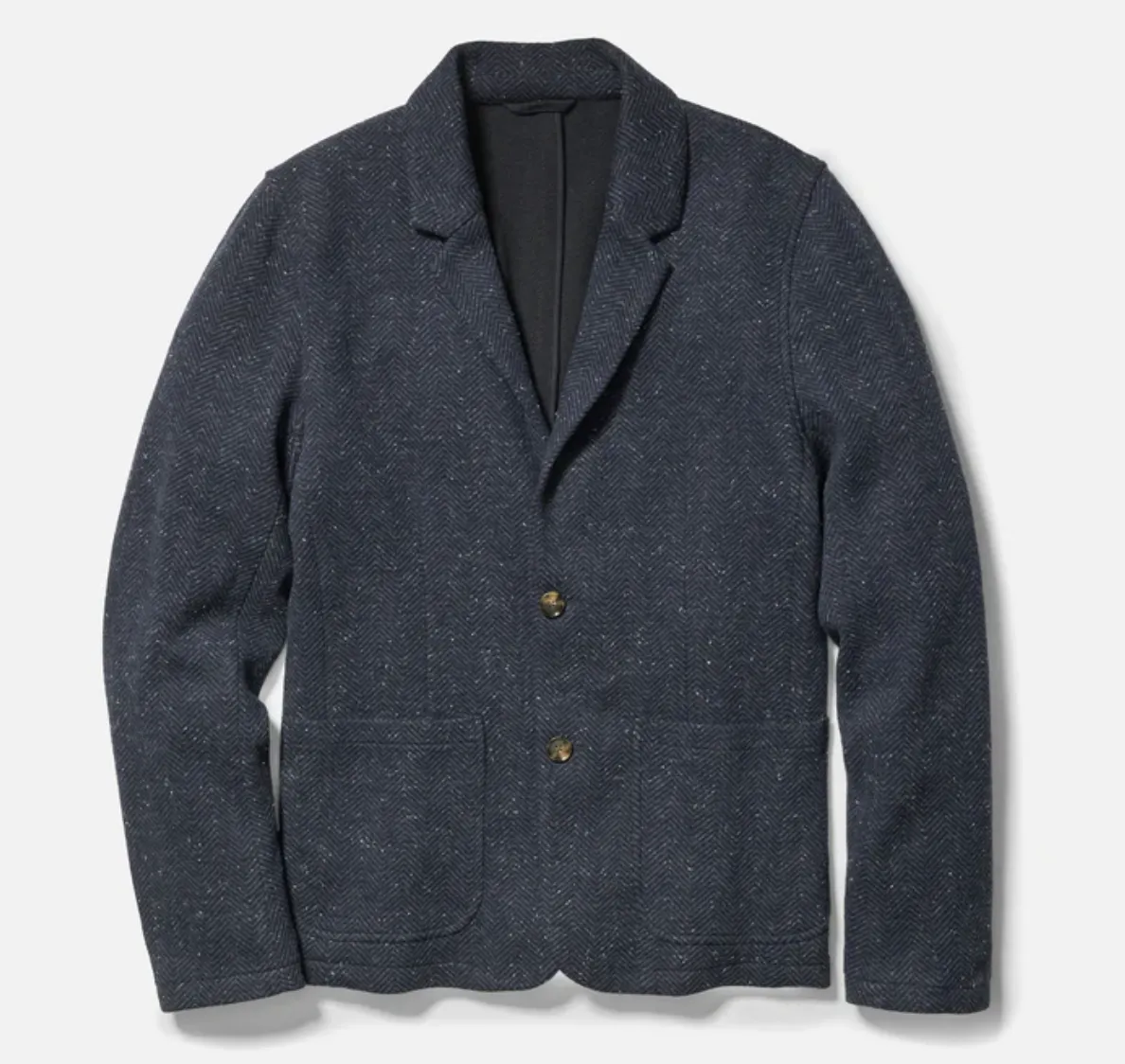 Pacifica Stretch Twill Blazer - Dark Herringbone