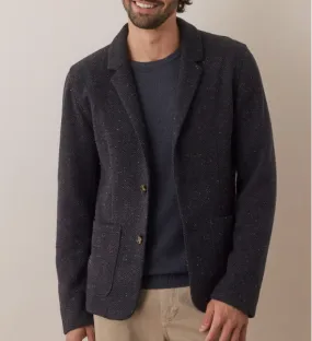 Pacifica Stretch Twill Blazer - Dark Herringbone