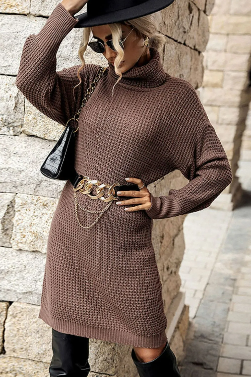 Palau Mini Sweater Dress