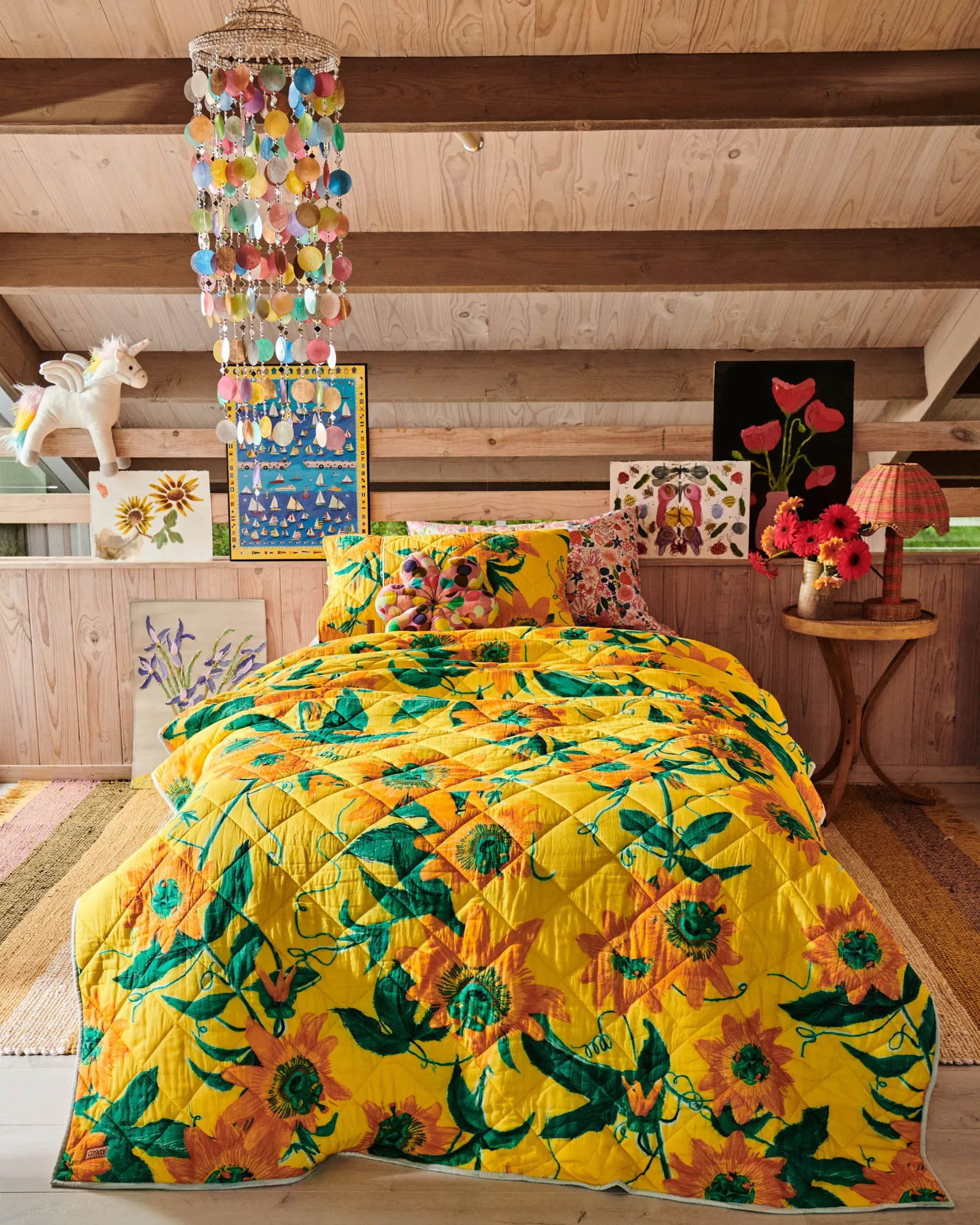 Passiona Organic Cotton Quilted Pillowcase