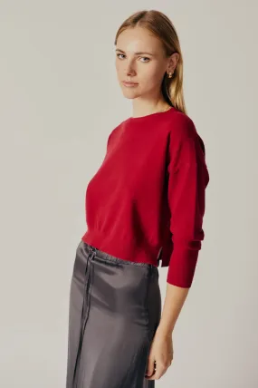 Pauly Crew Neck Sweater - Shorter Length