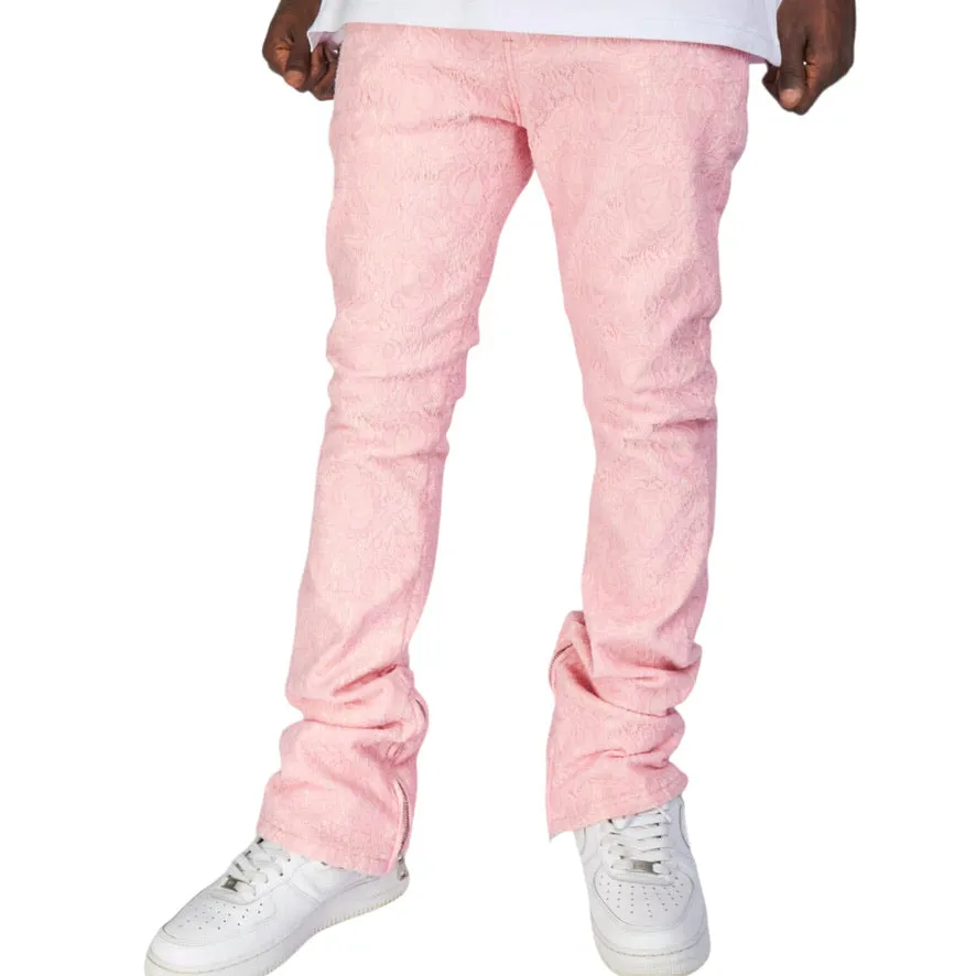 POLITICS: Baldwin Applique Stacked Denim