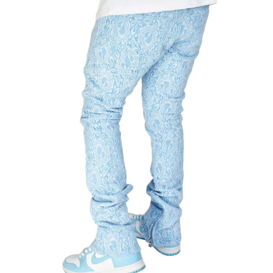 POLITICS: Baldwin Applique Stacked Denim