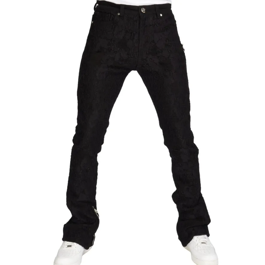 POLITICS: Baldwin Applique Stacked Denim