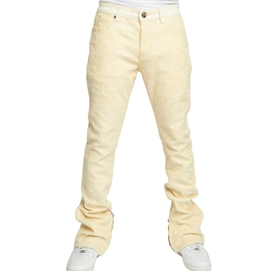 POLITICS: Baldwin Applique Stacked Denim