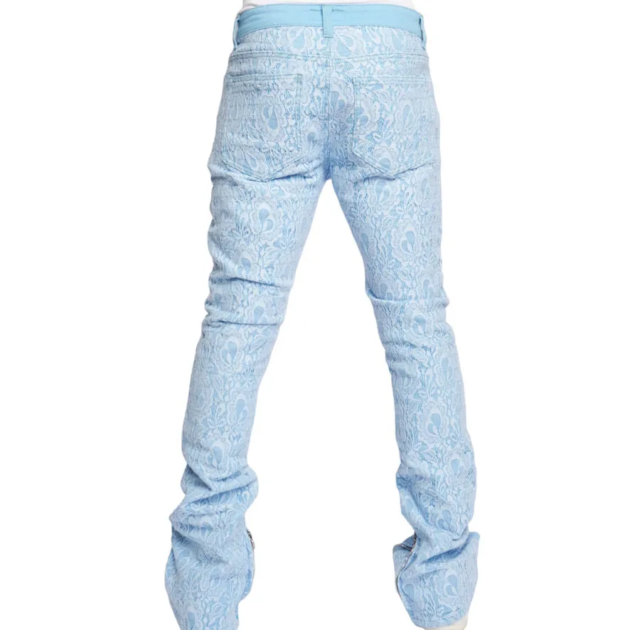 POLITICS: Baldwin Applique Stacked Denim