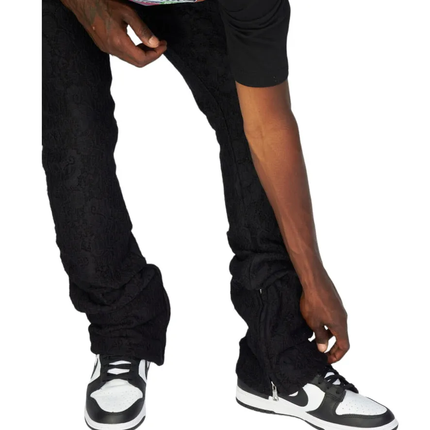 POLITICS: Baldwin Applique Stacked Denim