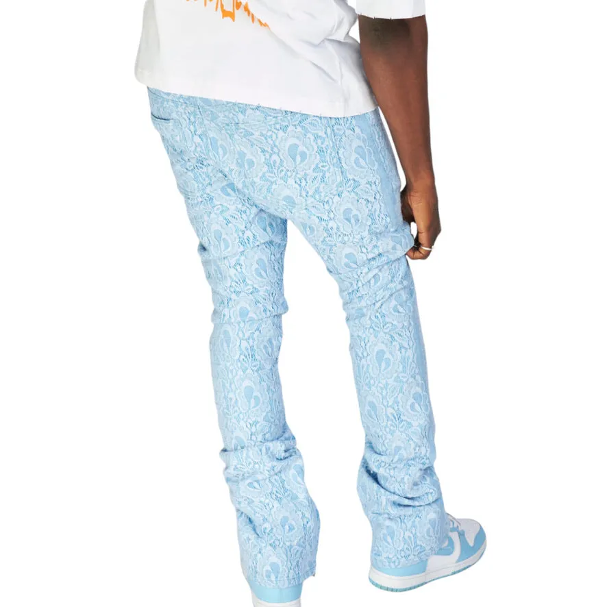 POLITICS: Baldwin Applique Stacked Denim