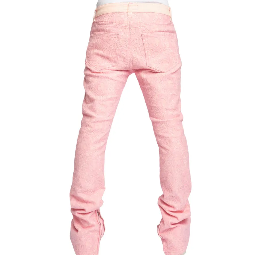 POLITICS: Baldwin Applique Stacked Denim