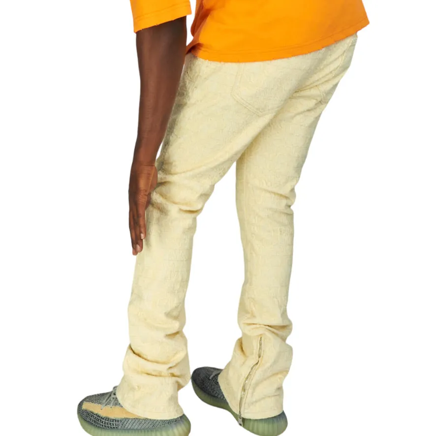 POLITICS: Baldwin Applique Stacked Denim