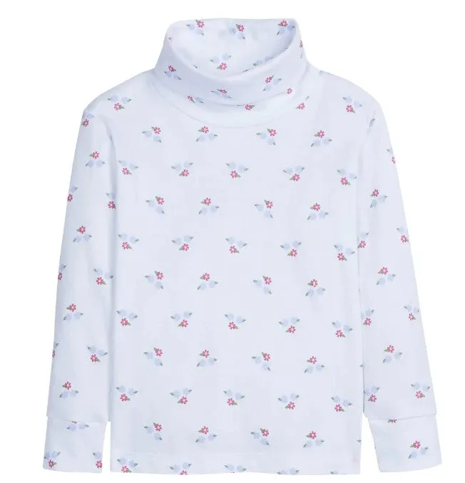 Printed Turtleneck - Fall Blooms