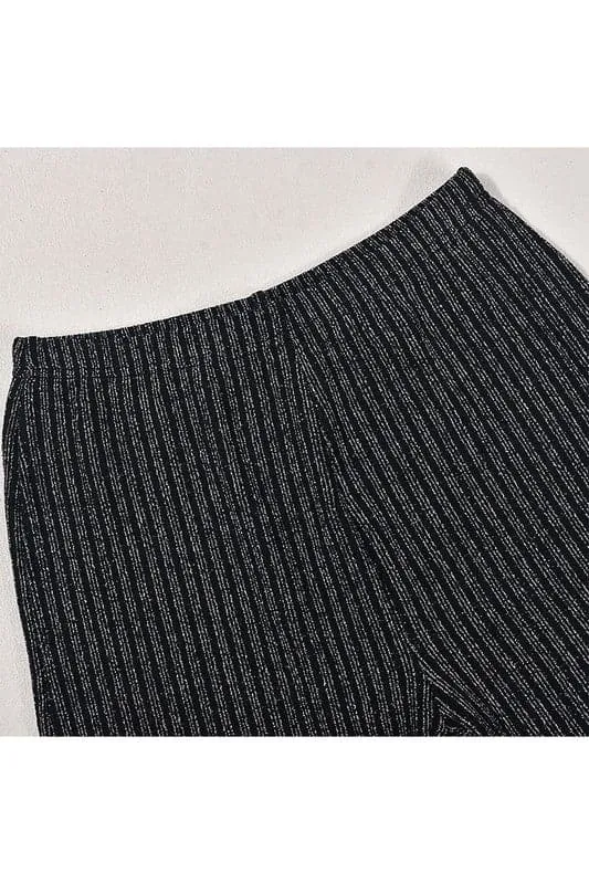 PZ272 Silver Stripe Long Pants