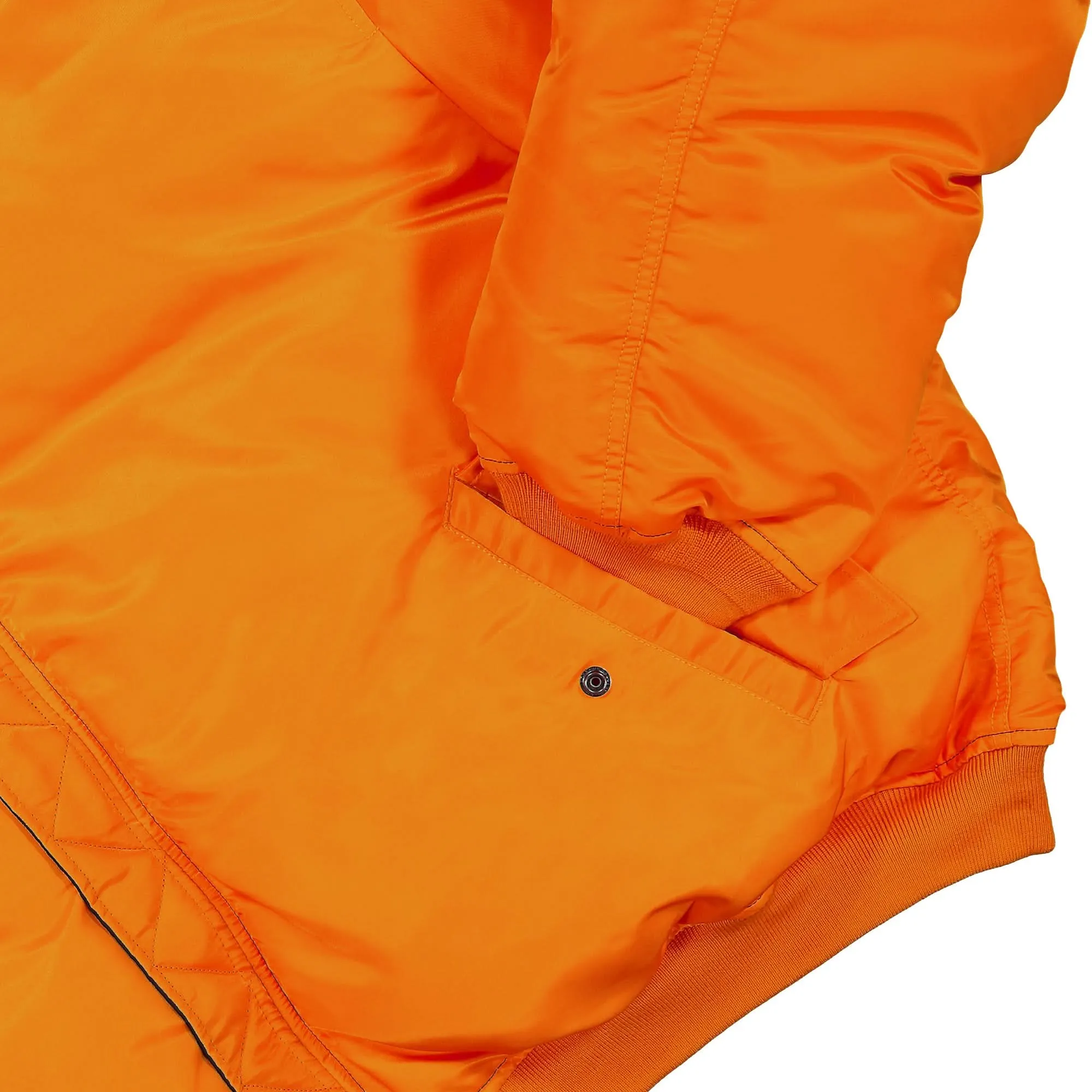 Quilted Hooded Bomber Jacket