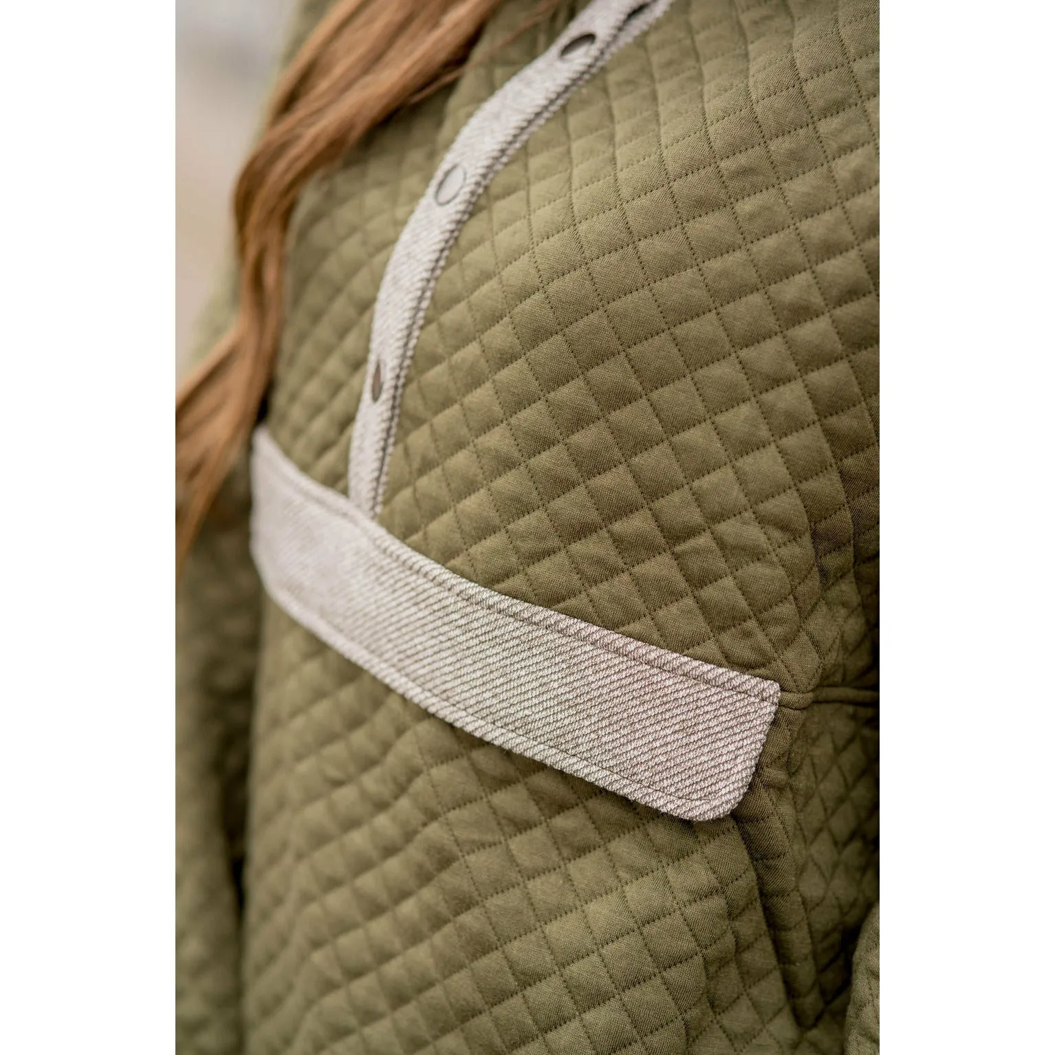 Quilted Hoodie