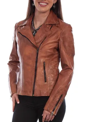 Quilted Penelope Leather Jacket